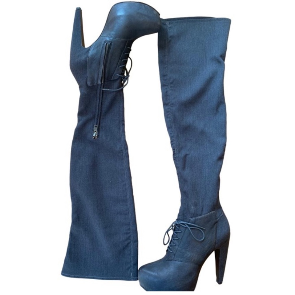 Elizabeth and James Oxford Over The Knee Boot